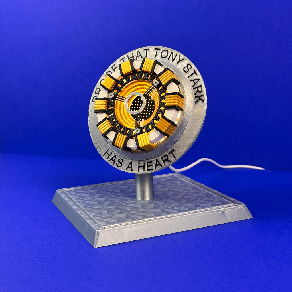 Luminária Reator Arc do Tony Stark LED USB | 