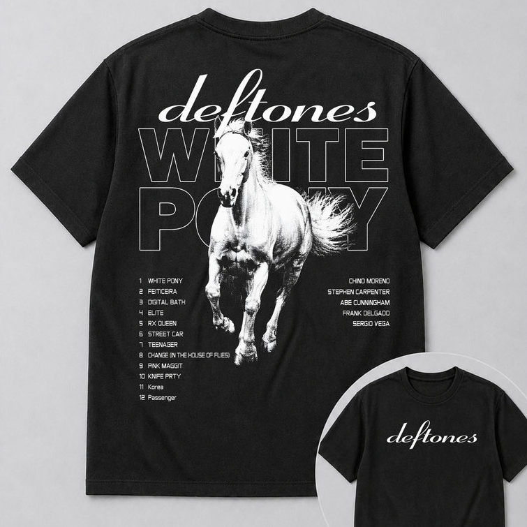 Camiseta Banda Deftones Metal 100% Algodão Unissex Plus Size Blusa