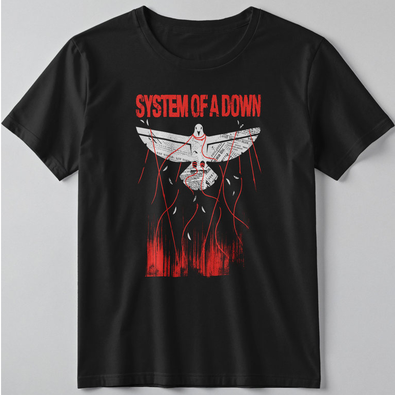 Camiseta System Of A Down Soad Banda Heavy Metal 100% Algodão Unissex Plus Size