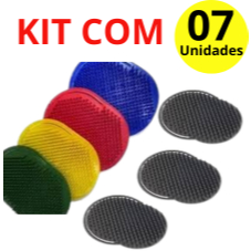 Pente Oval Pata Masculino de Bolso Cabelo Barba Promoção 7uni