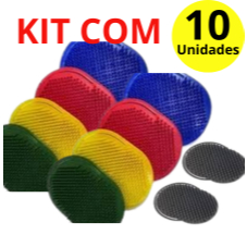 Pente Oval Pata Masculino de Bolso Cabelo Barba Promoção 10uni