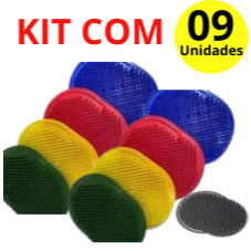 Pente Oval Pata Masculino de Bolso Cabelo Barba Promoção 9uni