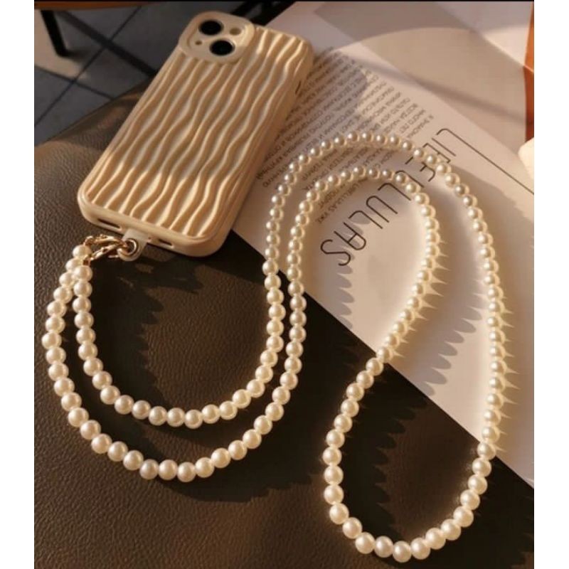 Colar De Cordão Para Telefone celular Corrente Pérola Anti Perda HAJ