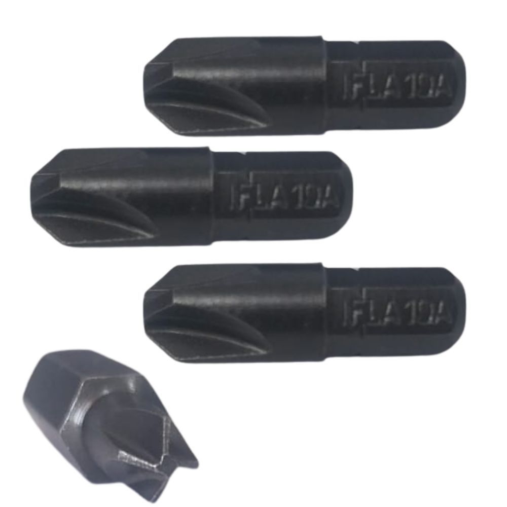 3un Bit Torq Set Four-Wing 1/4 10Ax25mm TS10A | IFLA