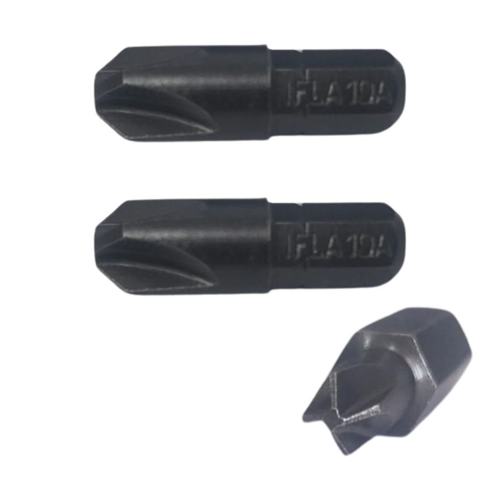 2un Bit Torq Set Four-Wing 1/4 10Ax25mm TS10A | IFLA