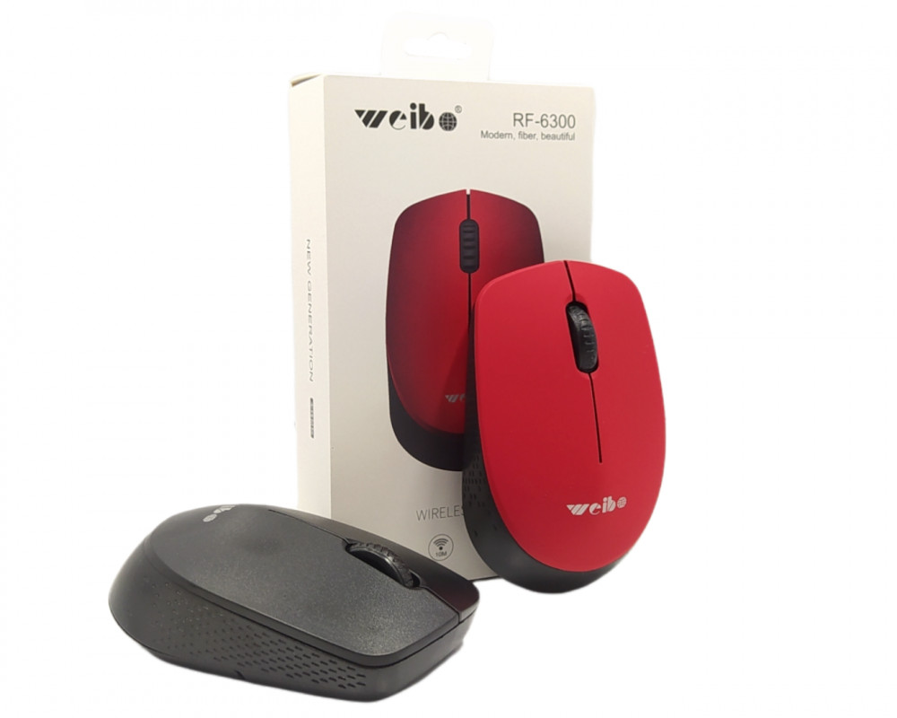 Mouse Wireless Weibo 1600 DPI - Conforto e Estilo!