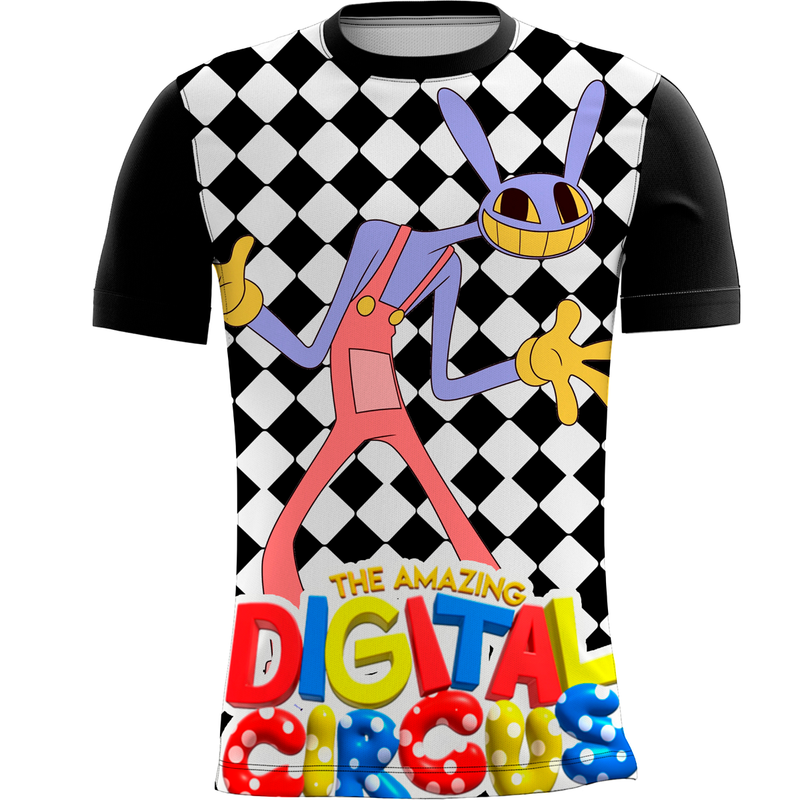 Camiseta Personalizada Estampa Digital Digital Circus 6_x000D_
