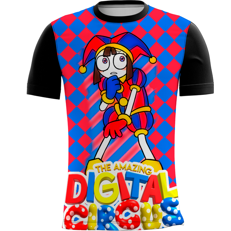 Camiseta Personalizada Estampa Digital Digital Circus 3_x000D_