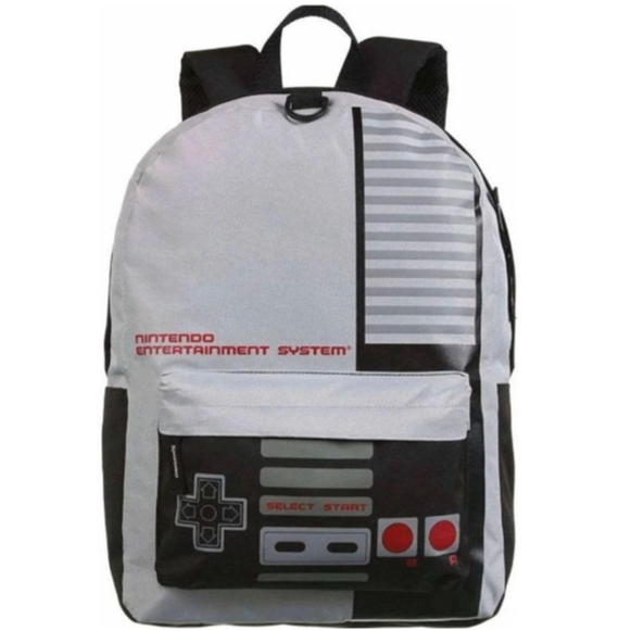 Mochila de Costas Nintendo Video Game + Fone