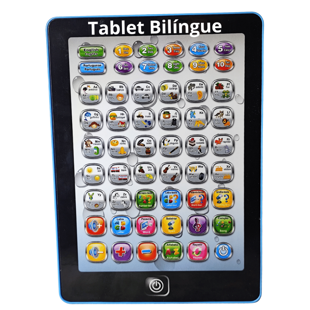 Tablet Infantil Kids Para Crianças Interativo Belingue