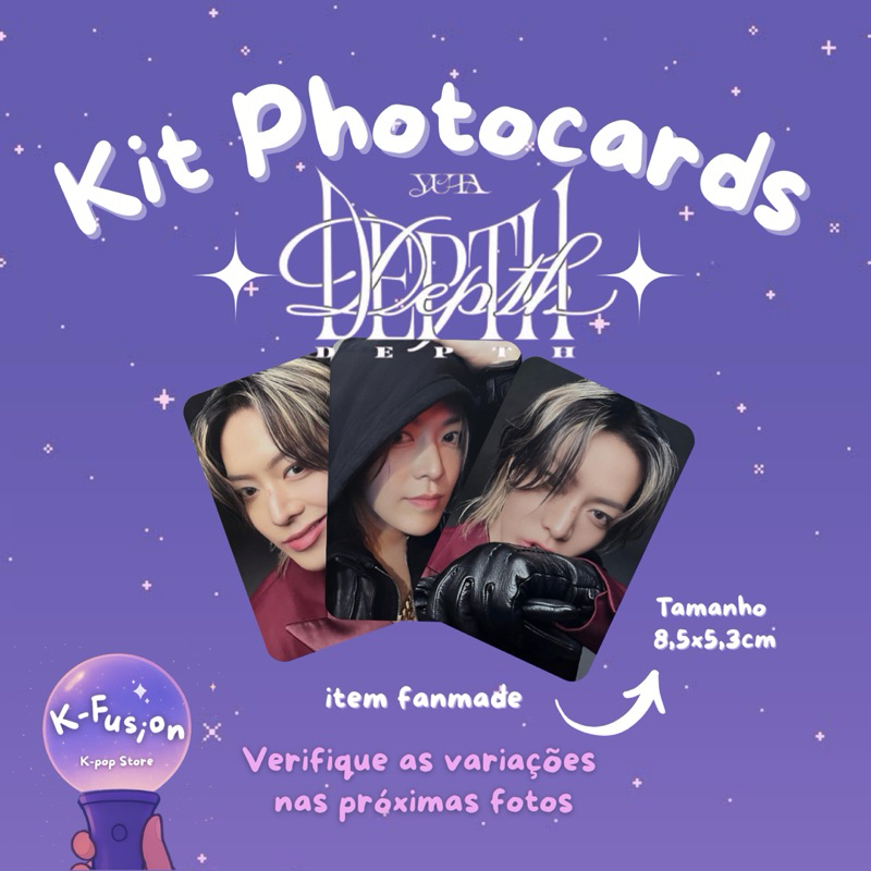 Kit 8 Photocards Yuta (NCT) Depth