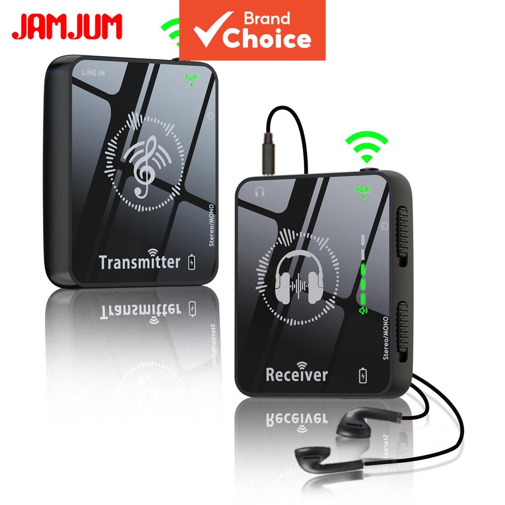 JAMJUM Sky Monitor In Ear System Transmissor Receptor Conjunto Para Performance De Palco Monitoramento De Áudio Ao Vivo