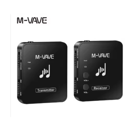 Sistema de Monitor In-Ear Sem Fio WP-10 2.4G, Transmissor Estéreo ou Mono e Receptor para Monitoramento em Estúdio