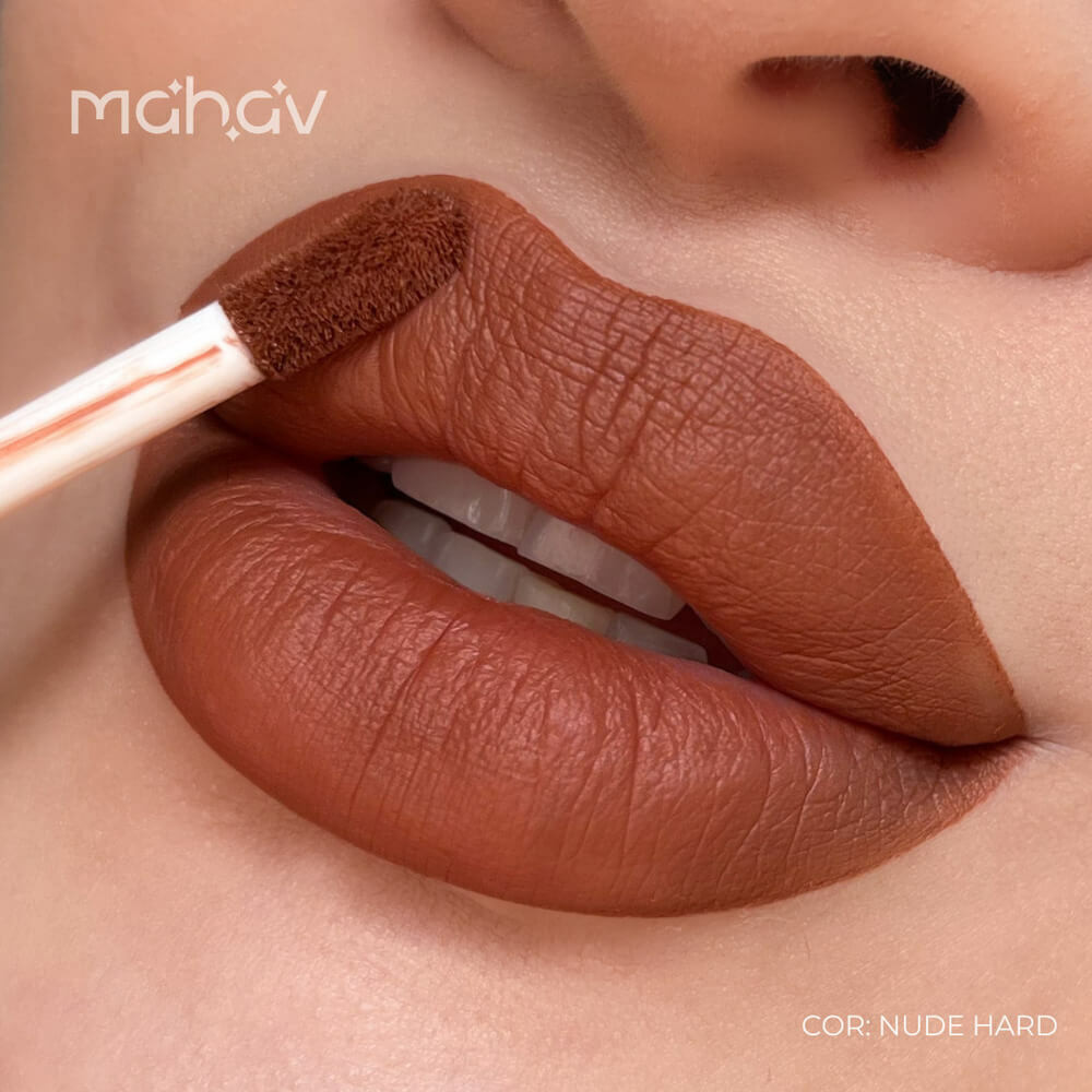 Batom Liquido Matte Nude Hard BLMVNH - Mahav