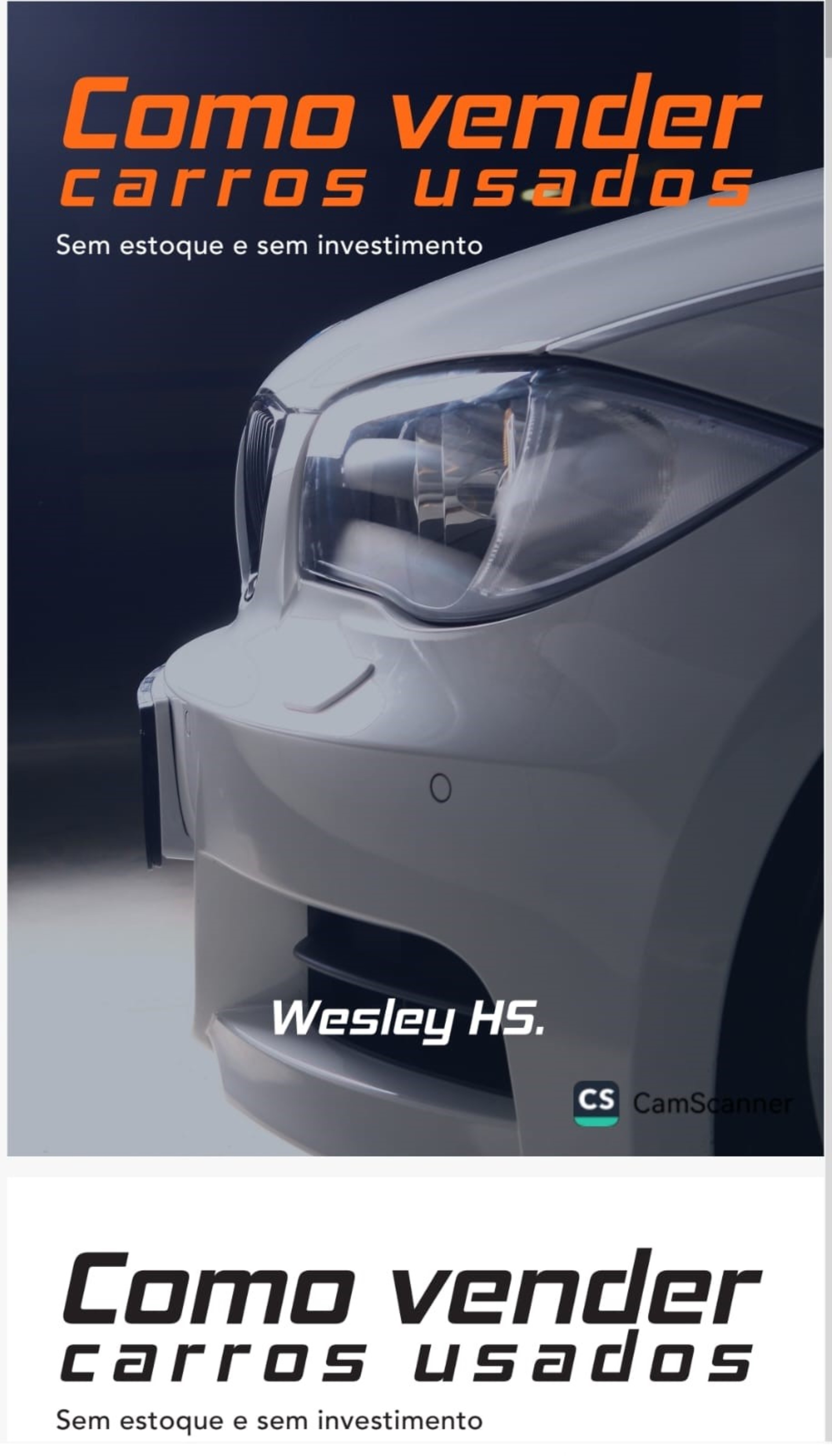 Como vender carros usados sem estoque ou dinheiro?