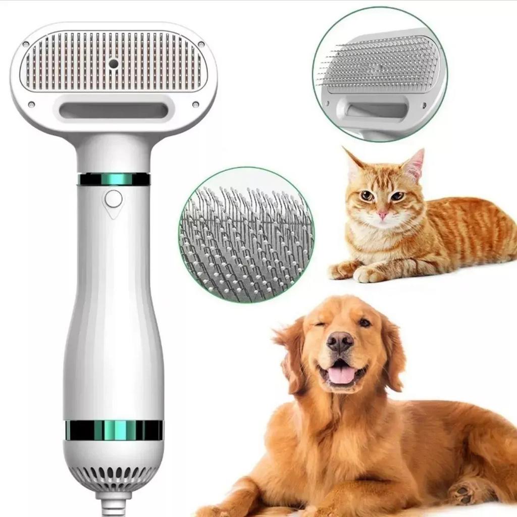 Secador E Escova Animal Estimação 2in1 Pet Grooming Dryer