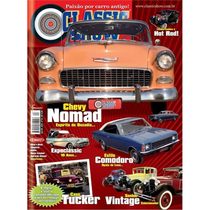 Revista Classic Show Chevy Nomad N° 63