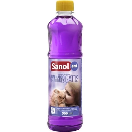 Eliminador de Odores Sanol Cat para Gatos 500ml