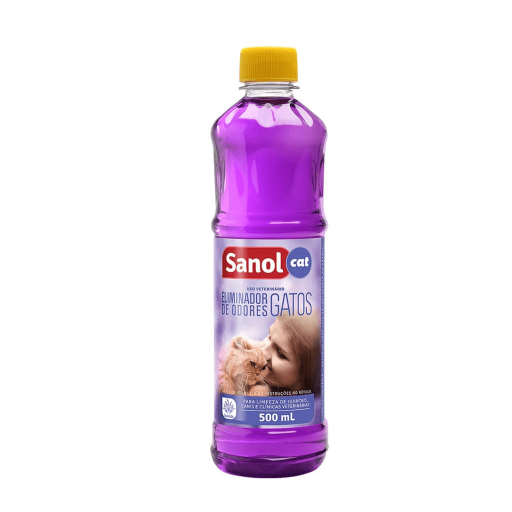 ELIMINADOR DE ODORES VET GATOS SANOL CAT 500ML