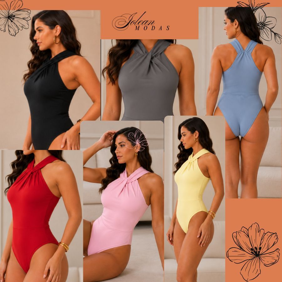 Body Feminino Elegance Twist - Um body premium, sofisticado e versátil