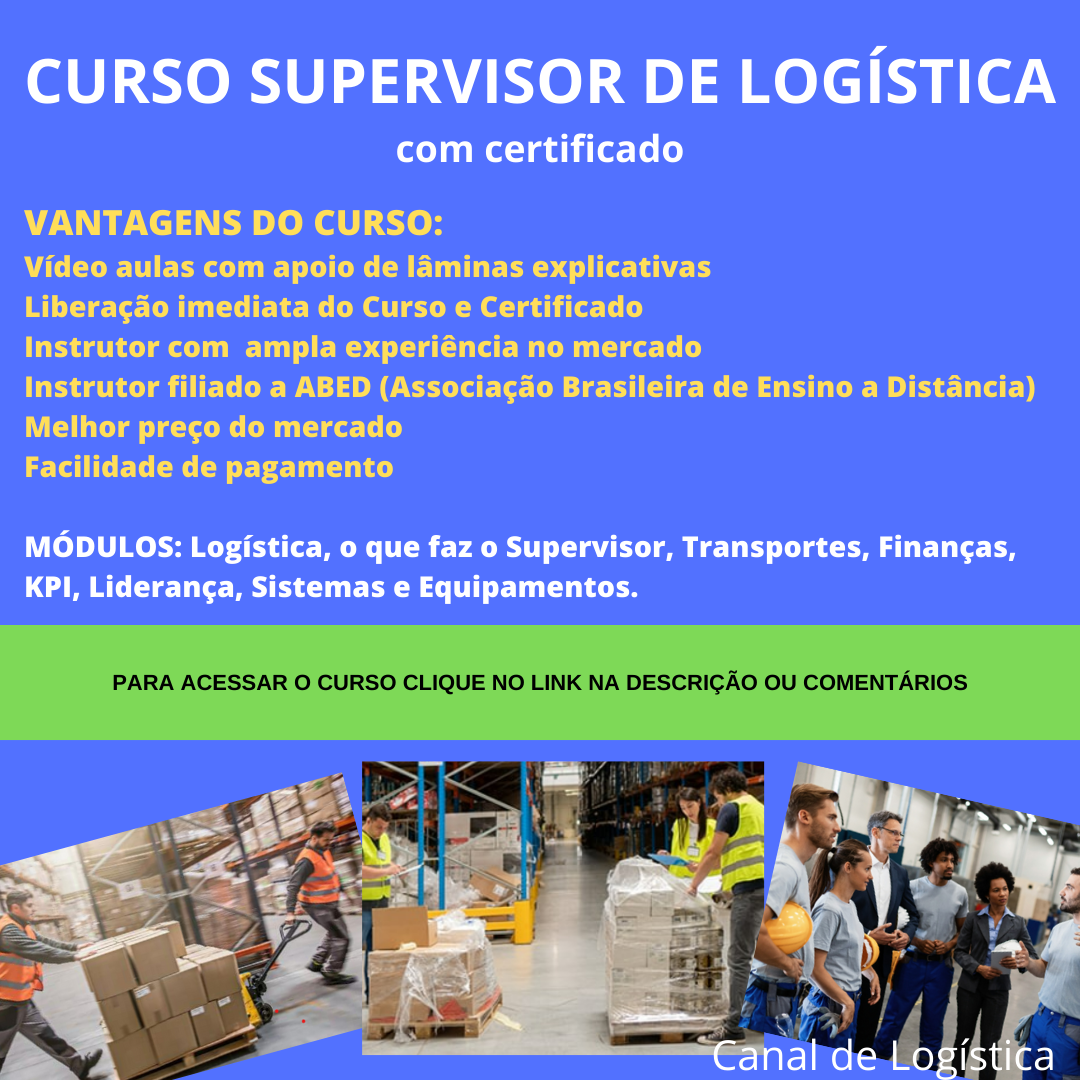 Curso Supervisor de Logística