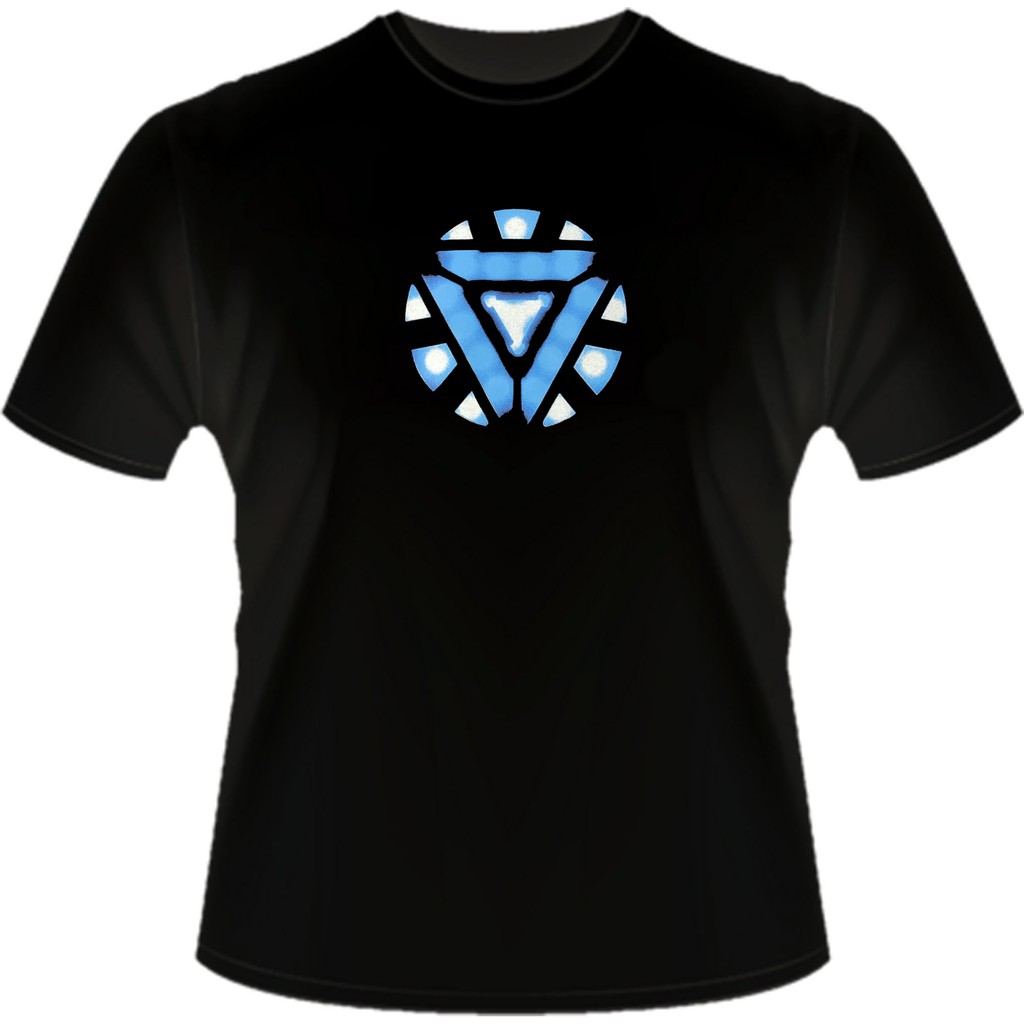 Camisa Reator Iron Man Homem De Ferro Camiseta
