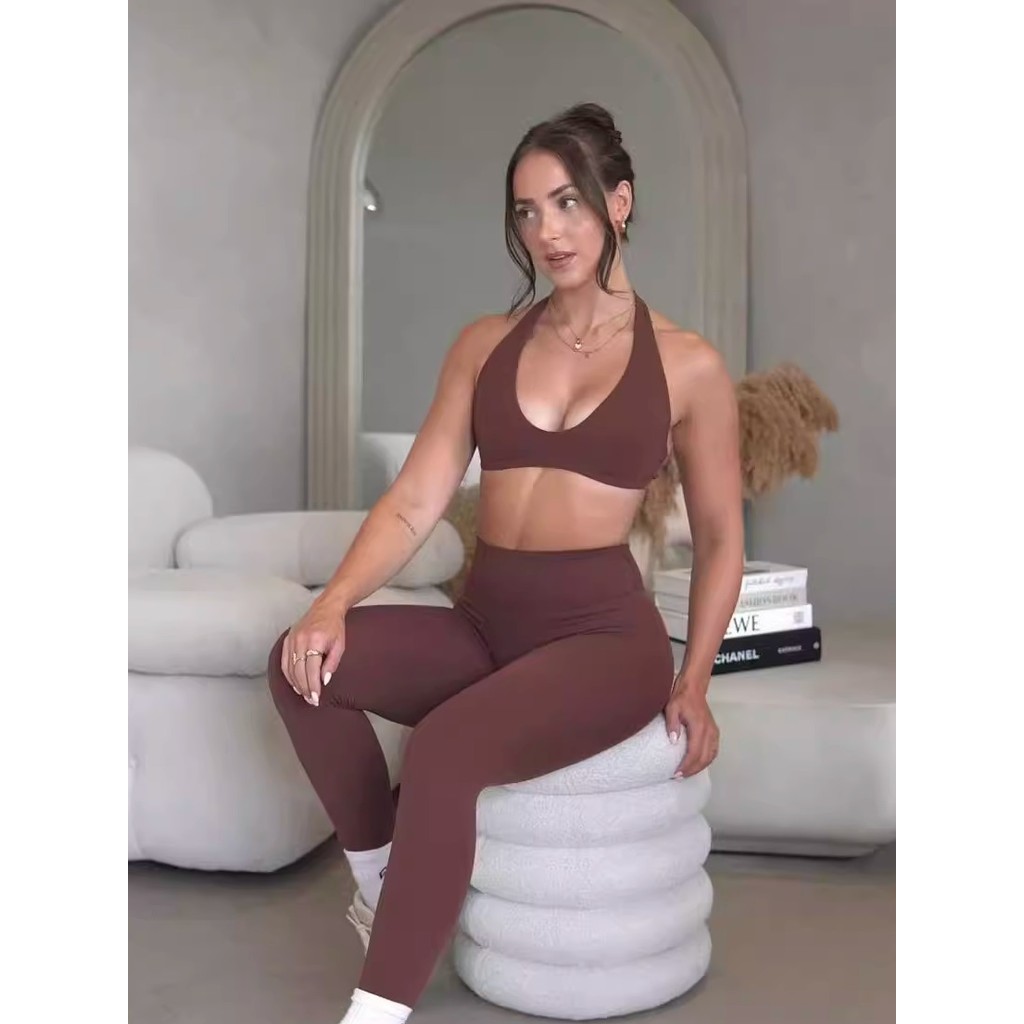 TTWOLVES Soft2.0 Super Macio Senhoras Halter Neck Fitness Yoga Sutiã Esportivo All-Match Fácil de Usar C63