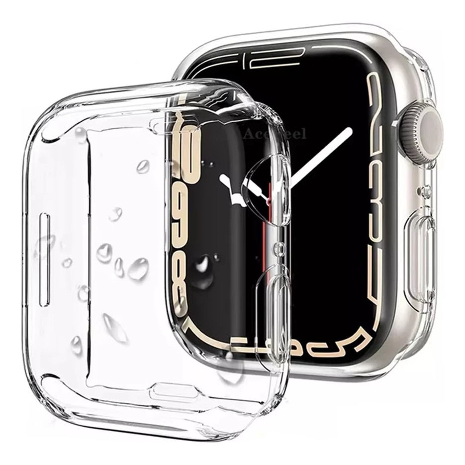 Capa Case Transparente p/ Apple Watch – Proteção Total | 38mm | Proteção Completa Contra Arranhões e Impactos