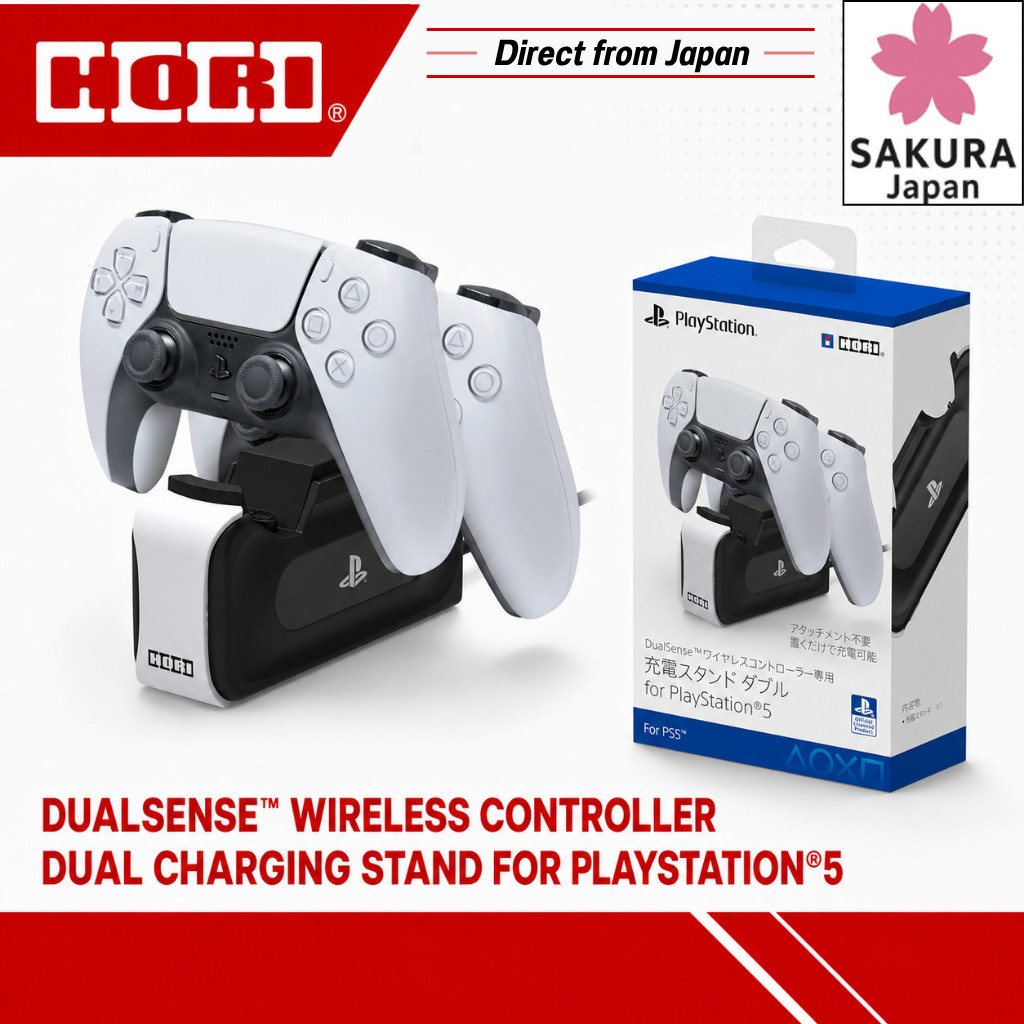 PS5 Compatible DualSense™ Wireless Controller Dual Charging Stand for PlayStation®5