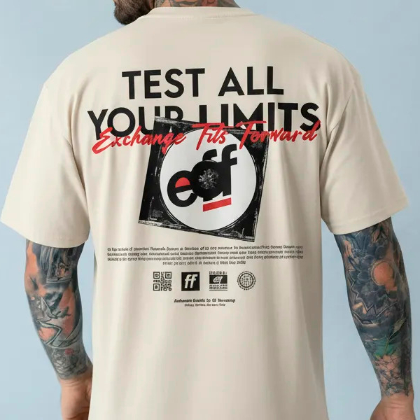 Camiseta EFF Limits | Algodão | Tingida | Estonada | Masculina | T-Shirt | Longline | Unissex | Oversize | Camisa