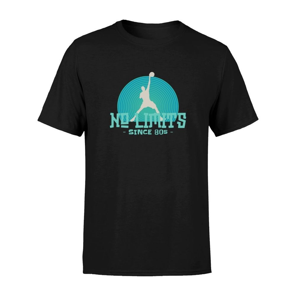 Camiseta Estampada Masculina Manga Curta 100% Algodão Premium No Limits