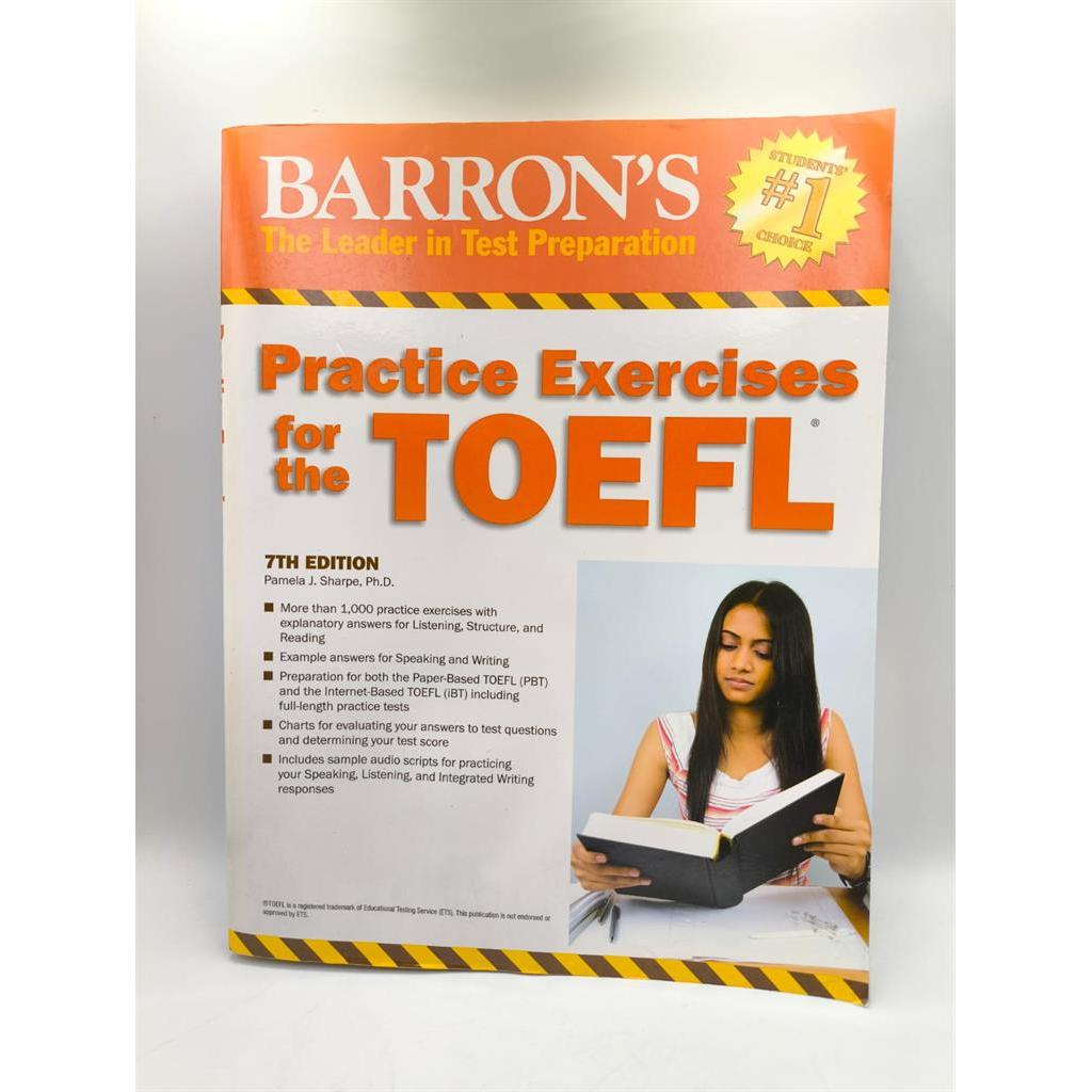 Barron''s Practice Exercises for the TOEFL - Sem CDs autor Pamela J. Sharpe