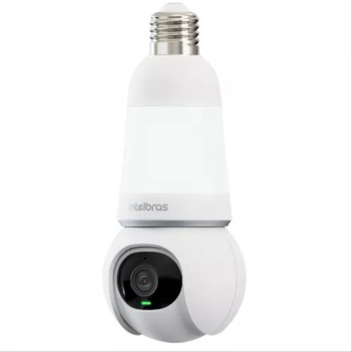 Câmera Lâmpada Inteligente Smart Wi-fi Full Color Im6 360° 3mp Cor Branco