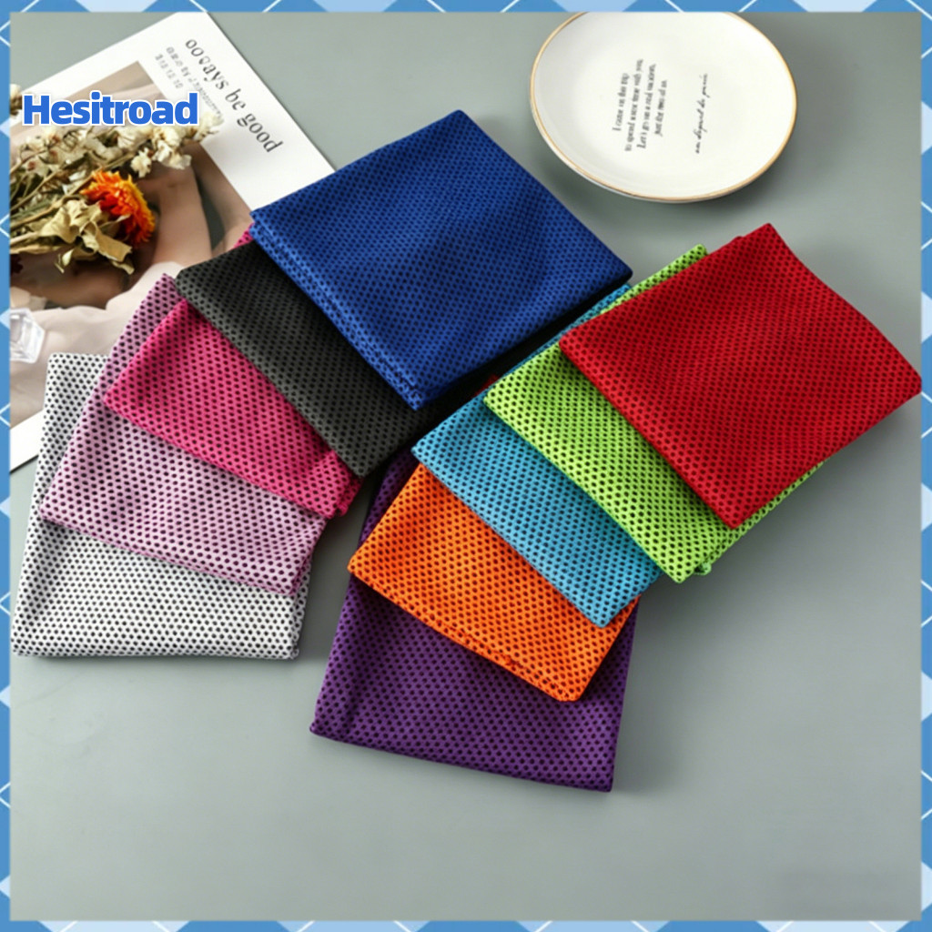 Summer Cooling Towel Soft Breathable Chilly for Sports Yoga Gym Running Workout Camping – Quick Dry Headscarf Wrap for