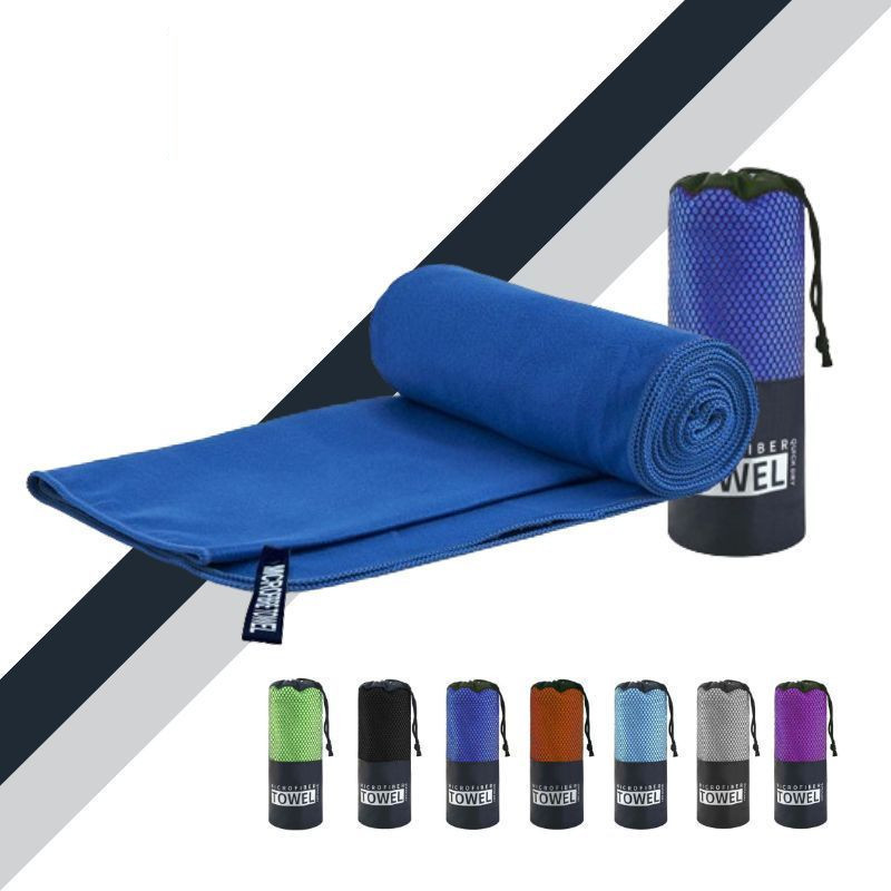 Toalhas De Microfibra Viagem Esportes Quick Dry Absorvente Macio Jogging Academia Praia Natação Yoga Toalha