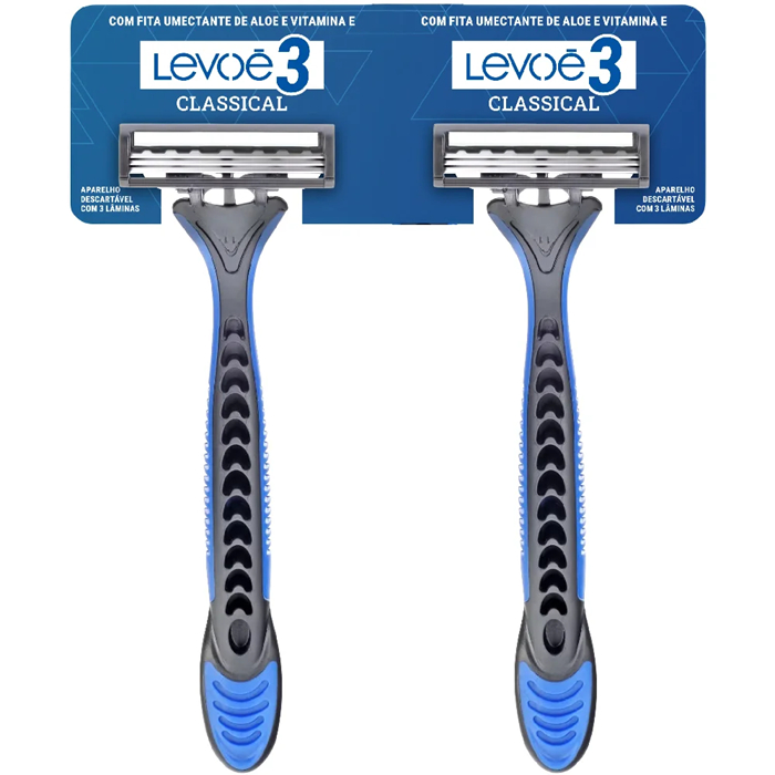 Kit Aparelho de Barbear Levoé Classical 2Un  07702018118823
