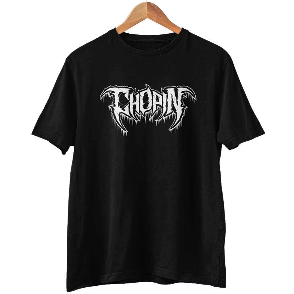 Camiseta Chopin Heavy Metal Style Classical Music T Shirt