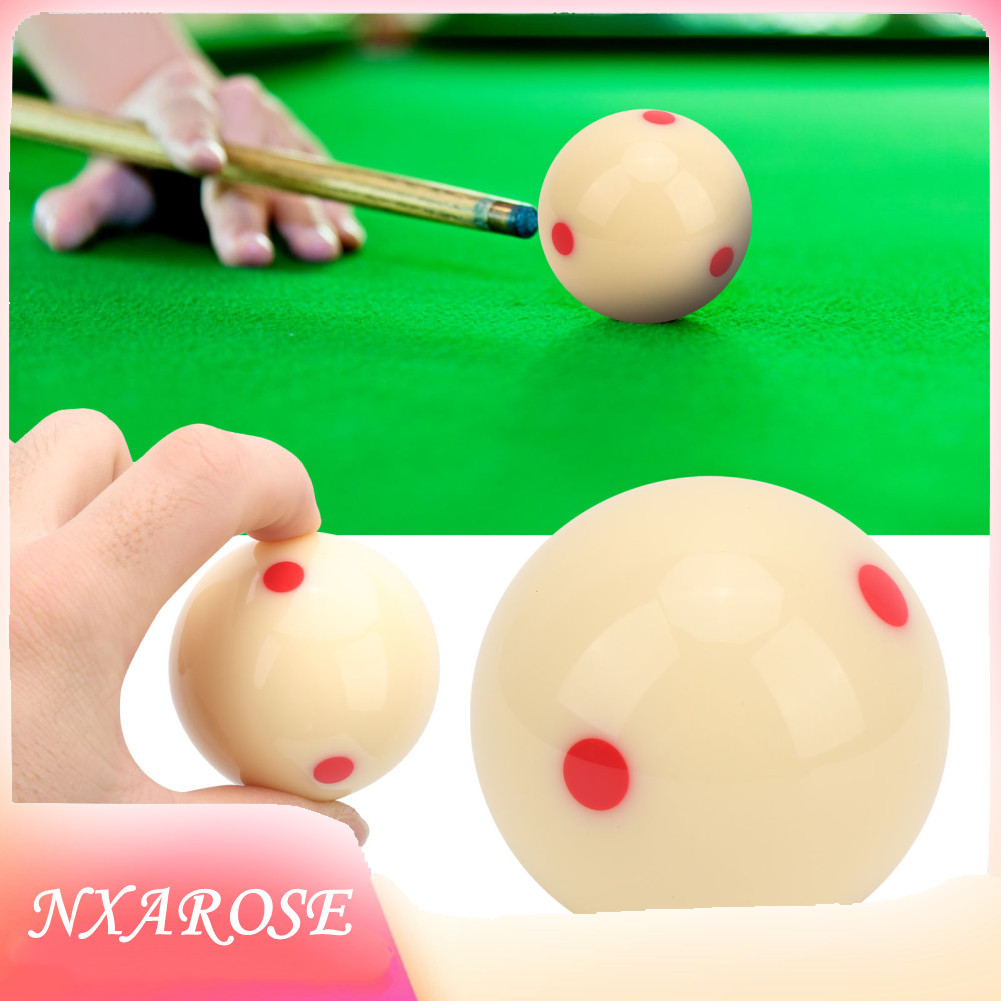 Nxarose Aramox One Piece of Bilhar Snooker Practice Training Pool com tamanho de 52,5 mm