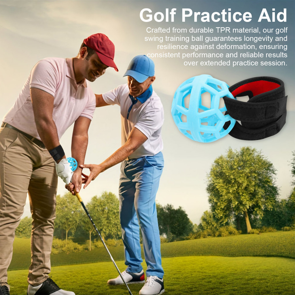 Golf Swing Control Aid Improvement Trainer Ball Training for Men Women Beginners Improve Accuracy Practice Anywhere Perf
