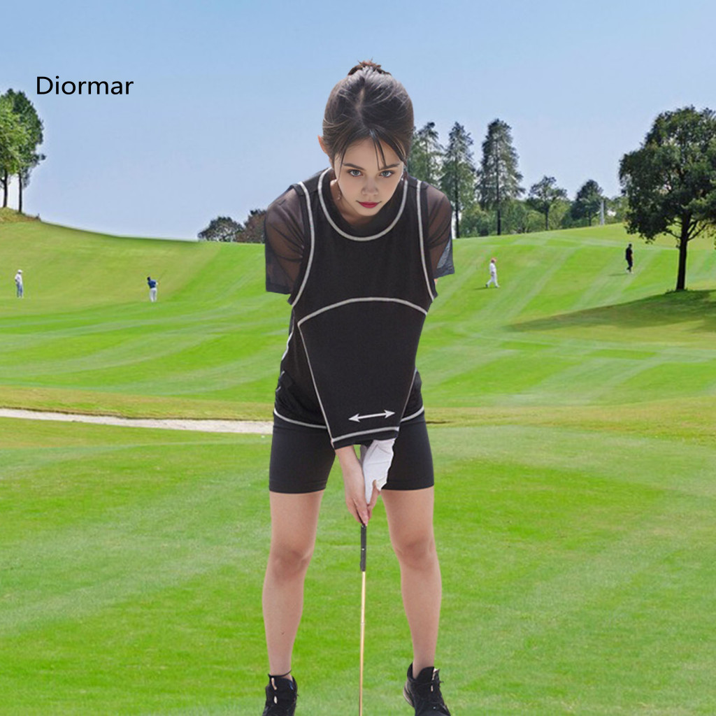 Golf Swing Shirt Practice Top Training Aid for Men Women – Breathable Arm Posture Corrector Vest Apparel Perfect Begin