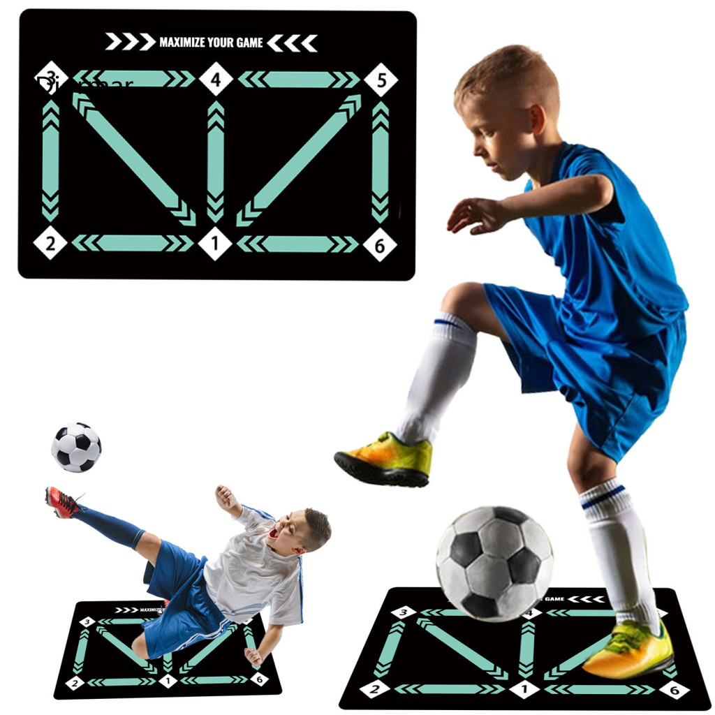 Soccer Agility Ladder Mat Football Training for Practice – Wear-resistant Shock Absorption Dribble Control Carpet Dura