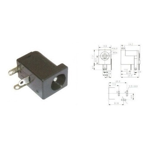 50 Peças - Jack J4  Dc-005 2,5mm Promoção