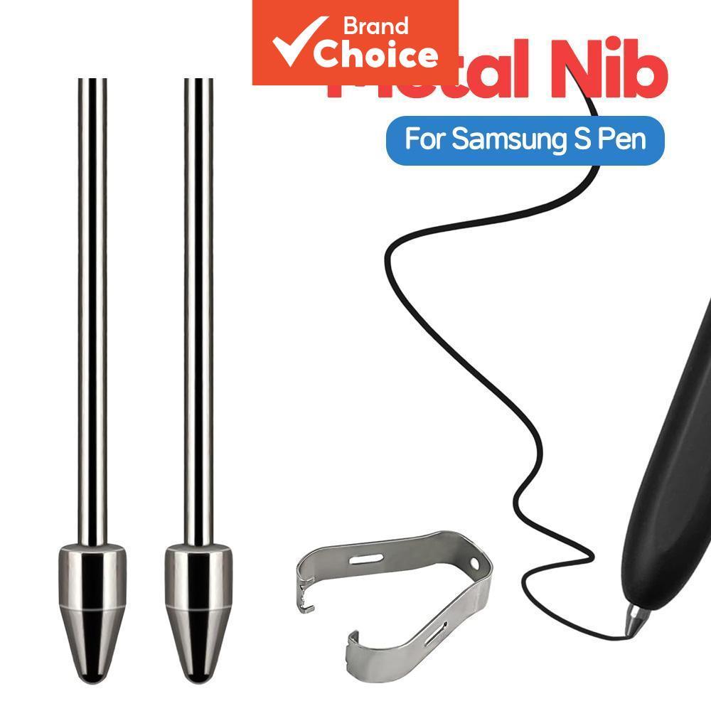 Pontas de Reposição em Metal para Caneta Touch Stylus Extractor para Samsung Galaxy Tab S6 S7 S8 S9 S22 S23 S24 Note20