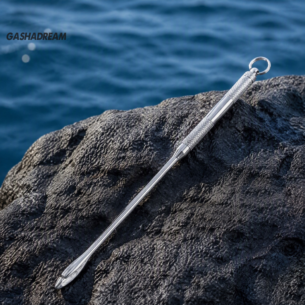 Lightweight Fishing Equipment Fish Hook Remover 7.5 Inch Stainless Steel Extractor Tool with Anti-slip Grip – Quick fo