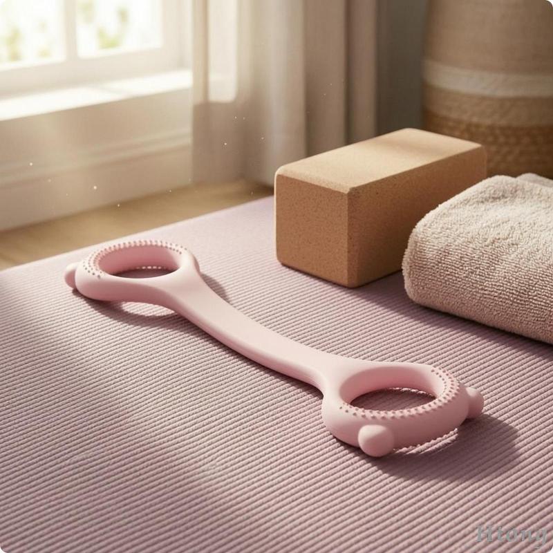 [Htong] Correia De Treinamento Elástica TPE Silicone One piece Stretch Fairy Pink Peça Única