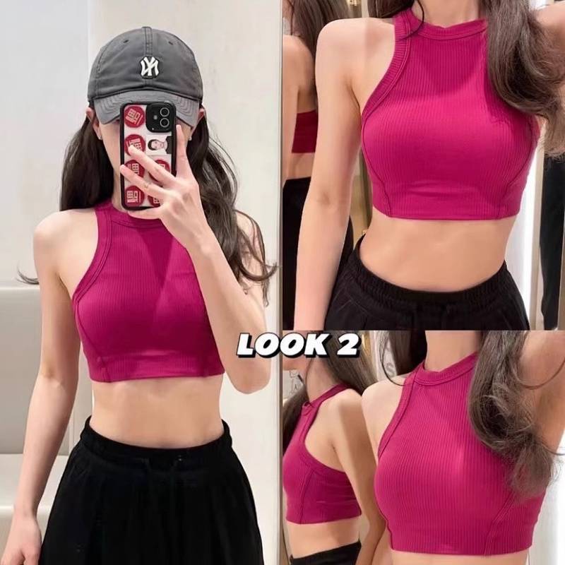 One-Piece Cup Thread Sports Vest Women's Yoga Workout Bra Underwear Running Breathable Top I-Shaped Workout Clothes wsyV