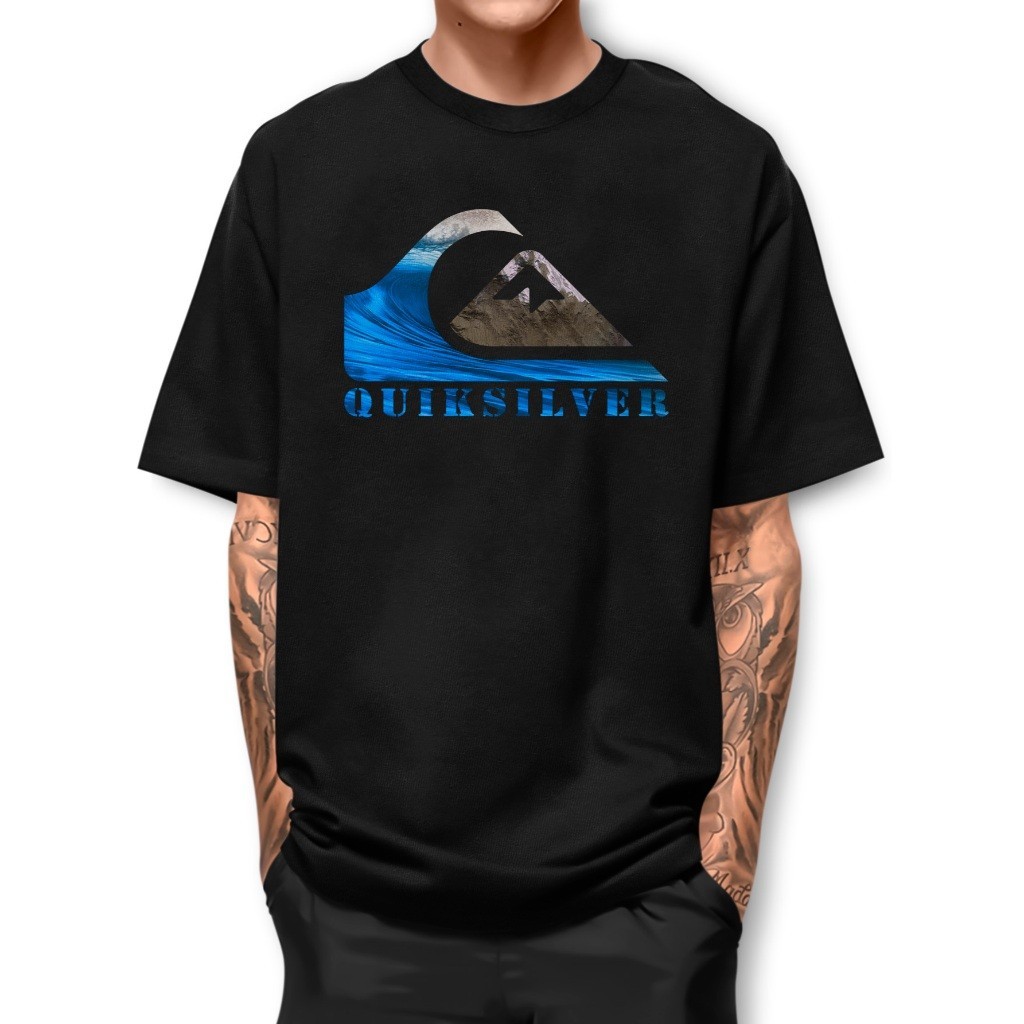 Camiseta QUICK MONTANHA Camisa unissex premium 100% algodão estilo WPJ1