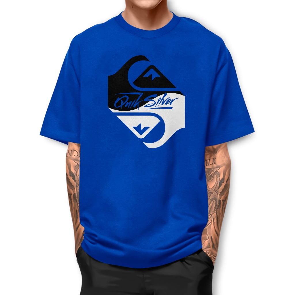 Camiseta QUICK YING YANG Camisa unissex premium 100% algodão estilo WPJ1