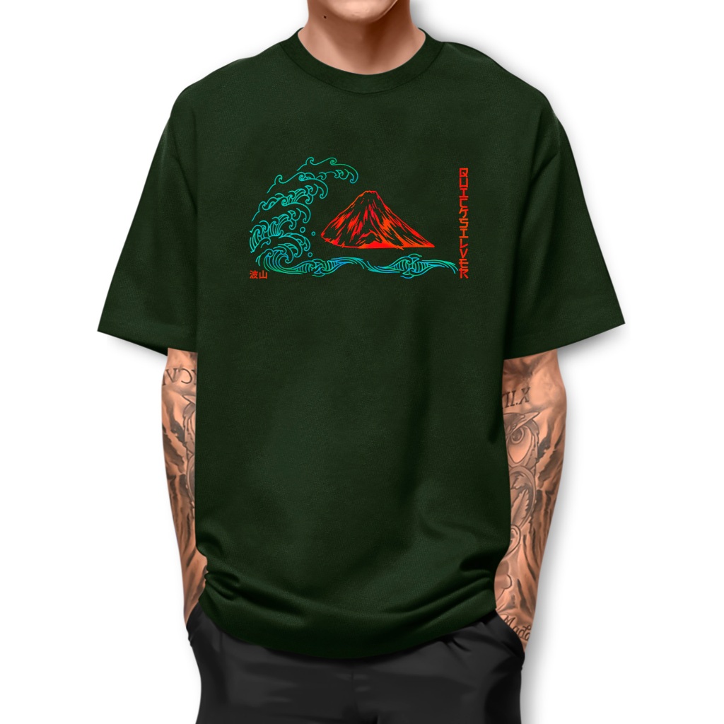 Camiseta QUICK JAPÃO conforto e estilo de Alta Qualidade Camisa Only