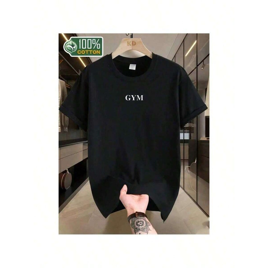 Camiseta Unissex Academia Gym Treino Fitness 100% algodão fio 30.1 Premium Promoção 2026